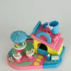 Polly Pocket Bluebird 1994 Mimi's Ice Cream Shop Building Kids Pretend P…